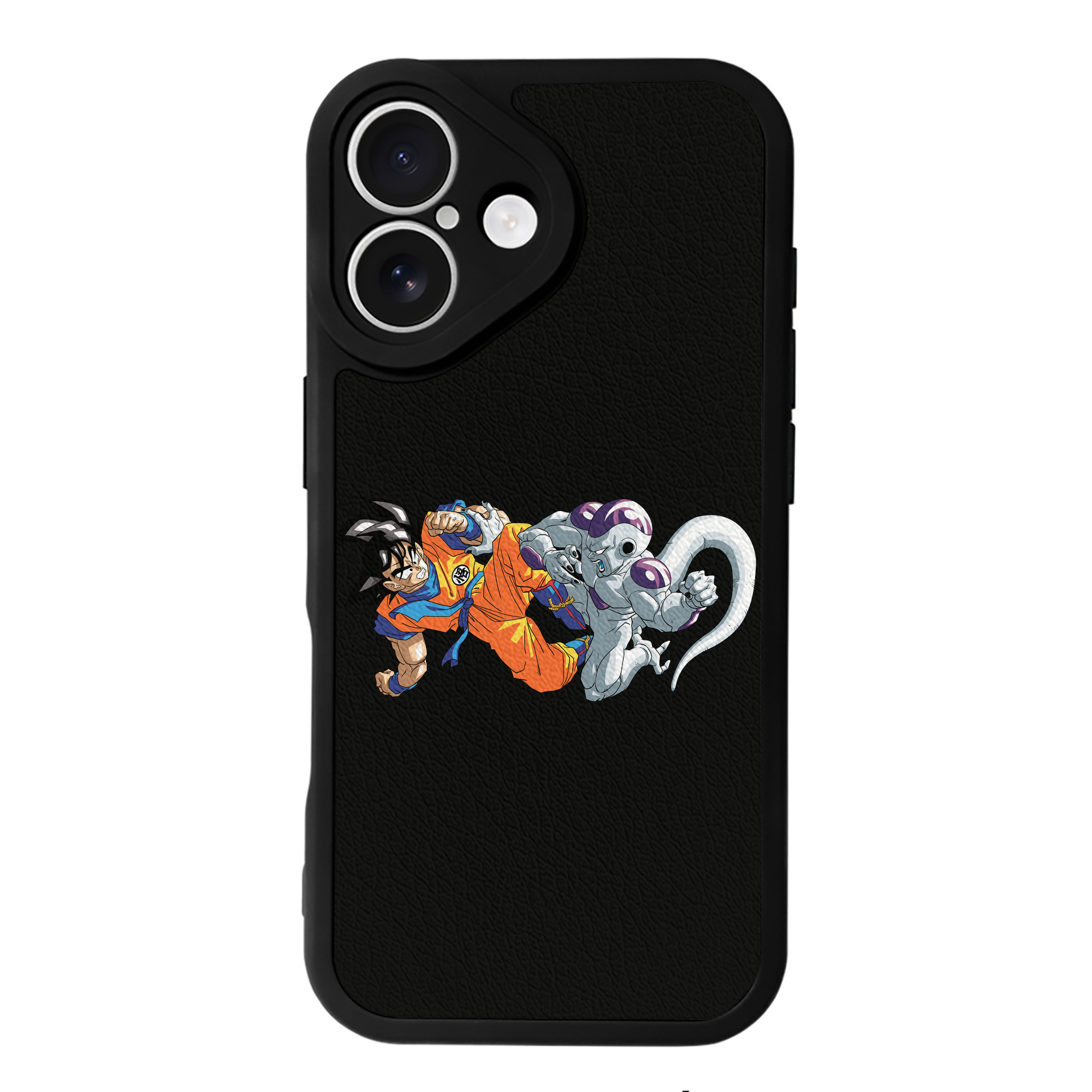（画像用） ドラゴンボール 孫悟空（そん ごくう）Son Goku カカロット DRAGON BALL Kakarotto 【iPhone 16シリーズ対応】シリコンスマホケース（レザー調） 材質：シリコン